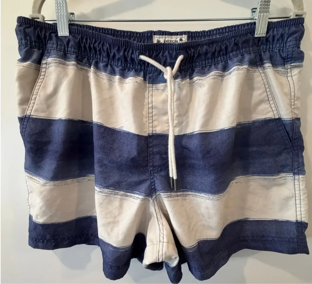 American Eagle Swim Trunks Mens Large 5